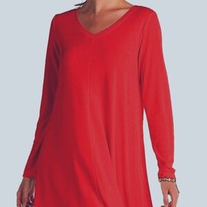 NWT New FRESH PRODUCE JETSETTER DRESS VIBRANT POPPY Red Large L MSRP $84